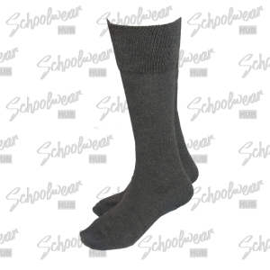 VILL KNITTED SOCK LONG BOY GREY