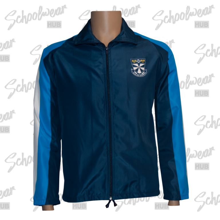 QUE S TRACK JACKET MAB UNISEX Schoolwear Hub