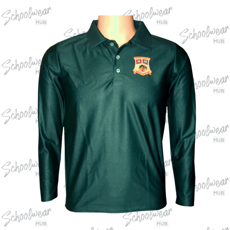 TD S GSHIRT GRN L/SLEEVE UNISEX Schoolwear Hub